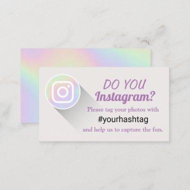 Tag Your Instagram Photos Hashtag Holographic