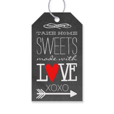 Take Home Sweets Chalkboard Guest Favor Gift Tags