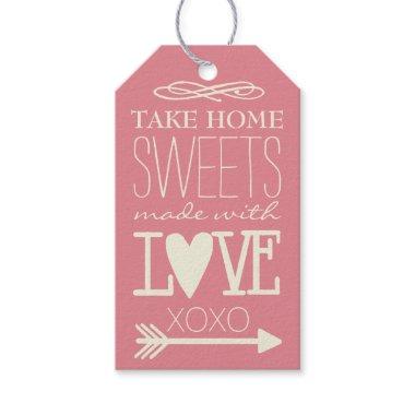 Take Home Sweets Guest Favor (Customize The Color) Gift Tags