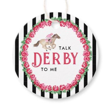 Talk Derby to Me | Horse Race Derby  Favor Tags