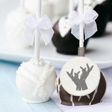 Tarot Invitations | Bridal Shower | Hands Neutrals Cake Pops