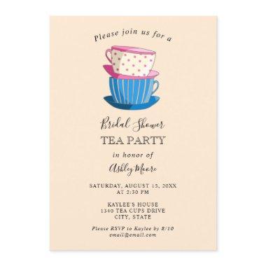 Tea Party  Elegant Simple Teacups
