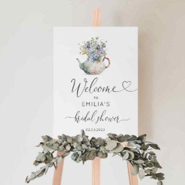 Tea party  welcome foam board