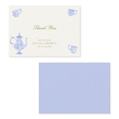 Tea Party Lace Script  Thank You Note