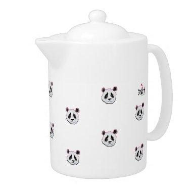 TEA PARTY WITH PANDA TEAPOT