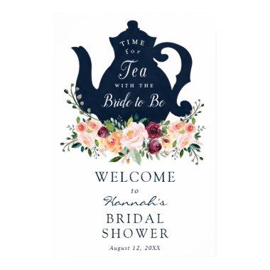 Tea Time  Welcome Sign