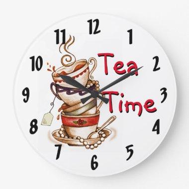Tea Time Clock Design