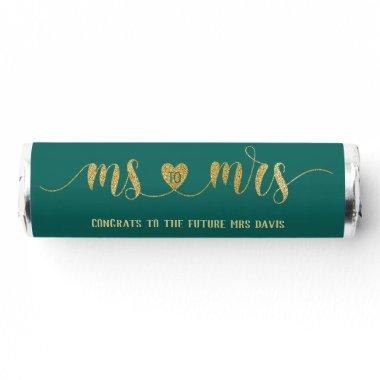 Teal Gold Ms to Mrs  Breath Savers® Mints