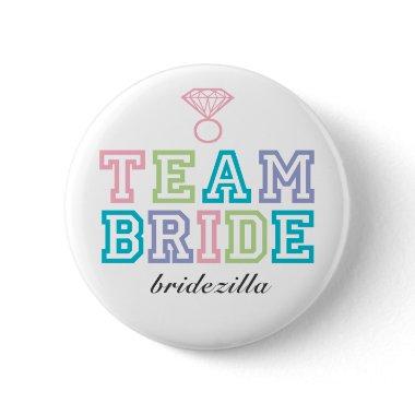 Team Bride Button