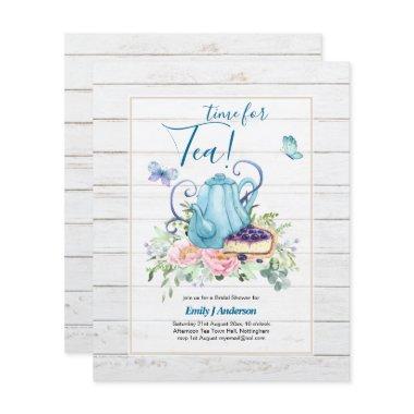 Teapot  Teatime Afternoon Tea Invites
