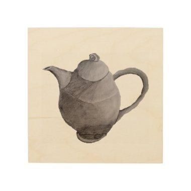 Teapot pencil art drawing kitchen art