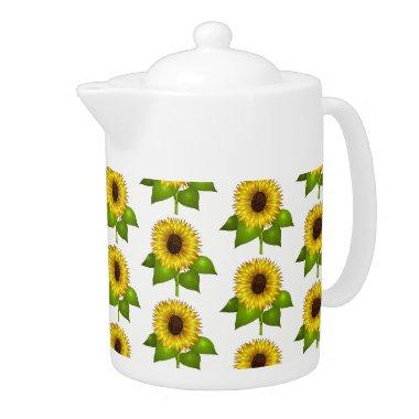 Teapot-Sunflowers Teapot