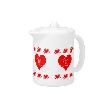 Teapot Vintage Valentine's Day