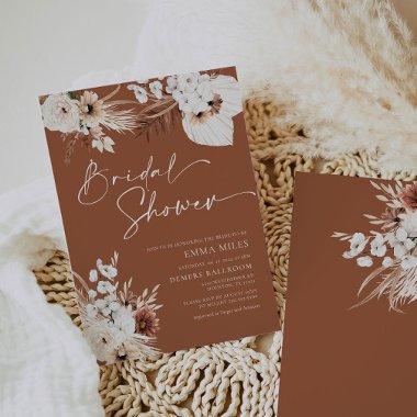 Terracotta Boho Pampas