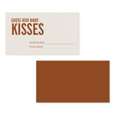 Terracotta How Many Kisses  Game Enc Enclosure