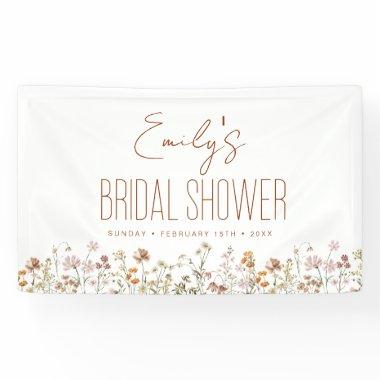 Terracotta Wildflower Boho  Banner