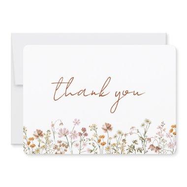 Terracotta Wildflower  Thank You
