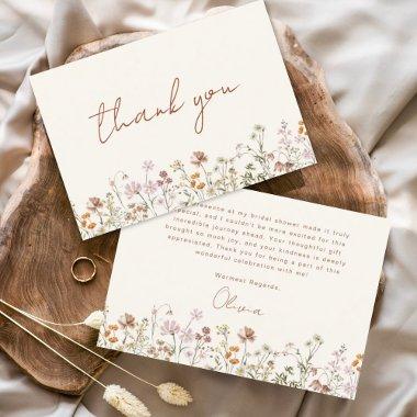 Terracotta Wildflower  Thank You