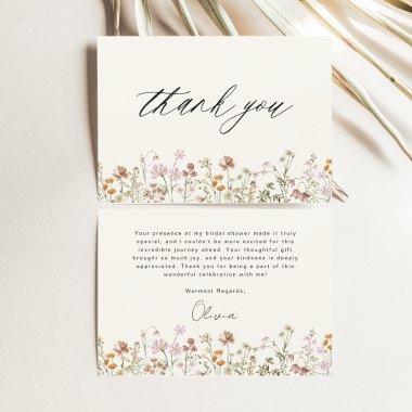 Terracotta Wildflower  Thank You