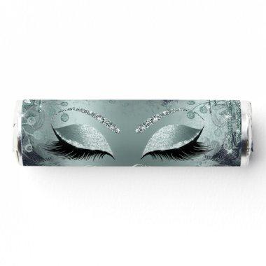 Than You Name Drips Glitter Floral Eyelash Aqua Breath Savers® Mints