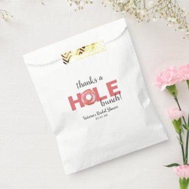 Thank a Hole Bunch | Donut Party Favor Bags