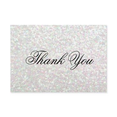 Thank You Invitations - Glit Fab - Iridescent