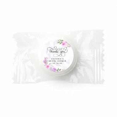 Thank You Floral Elegant Bridal Shower Life Saver® Mints