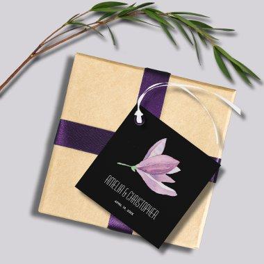 Thank You Floral Favor Tags