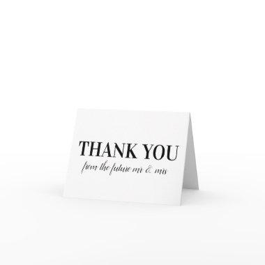 Thank You From the Future Mr & Mrs