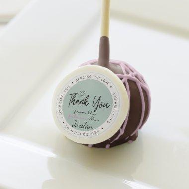 Thank You From The Future Mrs. Custom Add Name  Cake Pops