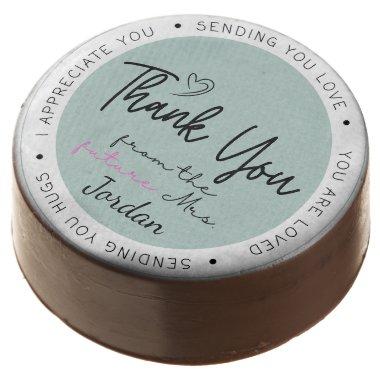 Thank You From The Future Mrs. Custom Add Name Chocolate Covered Oreo