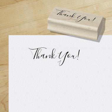 Thank You | Minimalist | Everyday Style Rubber Stamp