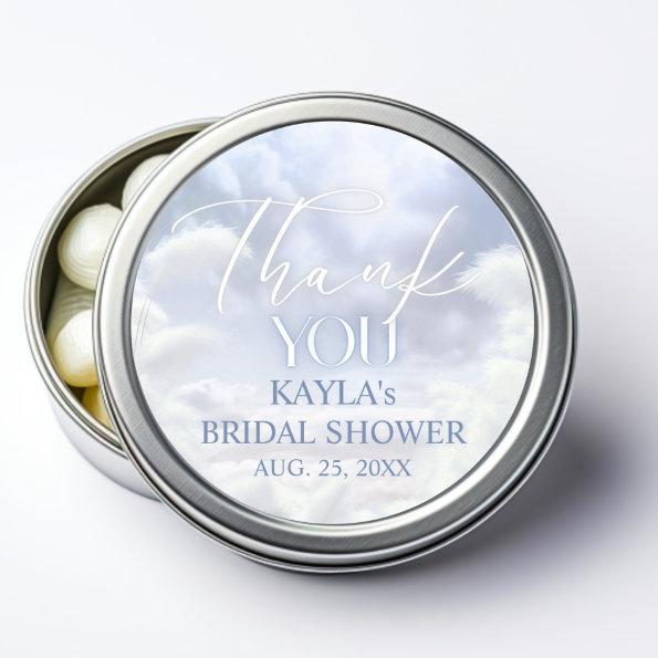 Thank You On Cloud Nine 9 Pampas  Classic Round Sticker
