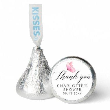 Thank You Pink Butterfly Hershey®'s Kisses®