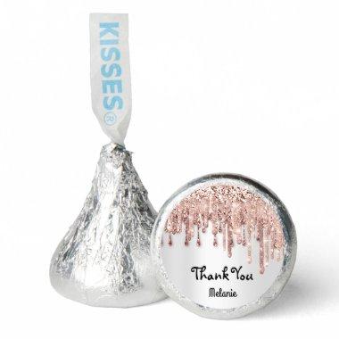 Thank You Rose Spark Drip Sweet 16th  Hershey®'s Kisses®