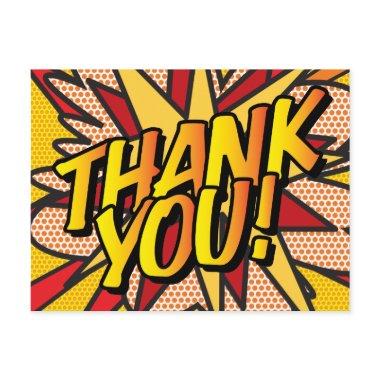 THANK YOU Your Message Speech Bubble Fun Retro Post