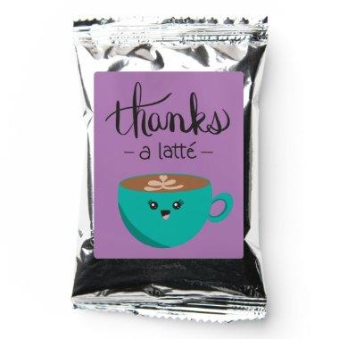Thanks a Latte - Coffee Party Favor Coffee Drink M Coffee Drink Mix