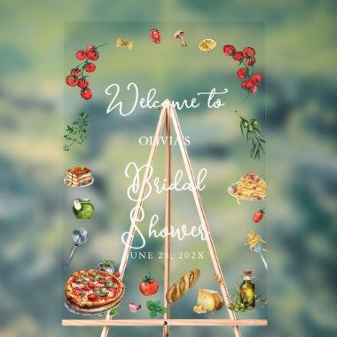 That's amore  welcome sign