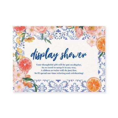 Thats Amore floral  display shower Enclosure