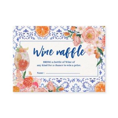 Thats Amore floral  Wine raffle Enclosure