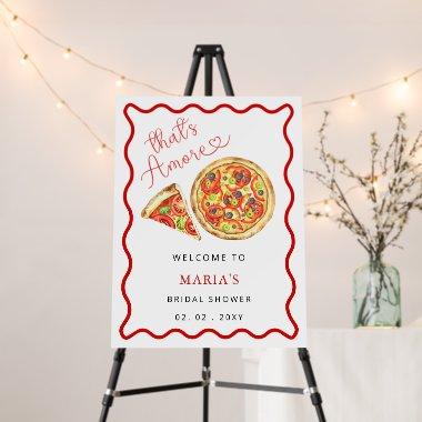 Thats Amore Italian Pizza  Welcome Foam Board