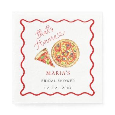 Thats Amore Italian Pizza  Welcome Napkins