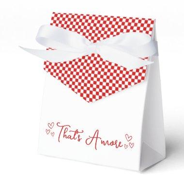 That's Amore! Italian Red Bridesmaid Proposal Favor Boxes