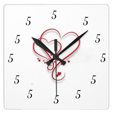 **THE 5:00*** CLOCK THAT REALLY HAS IT "ALL DAY"