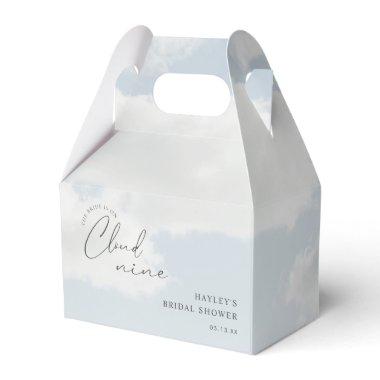 The Bride Is On Cloud 9  Favor Boxes