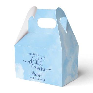 The Bride is on Cloud 9 Favor Boxes