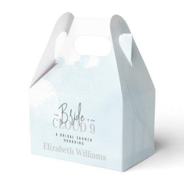 The Bride is On Cloud 9 Modern Chic  Favor Boxes