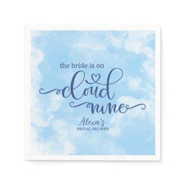 The Bride is on Cloud 9 Paper Napkins