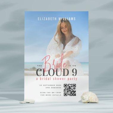 The Bride is On Cloud 9 QR Code