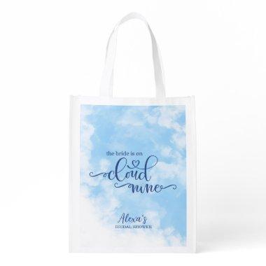 The Bride is on Cloud 9 Reusable Tote Favor Bag